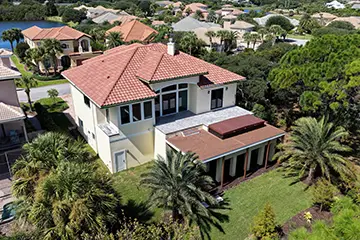 Rear View - Ocean Hamock Luxury Home by Stoughton and Duran